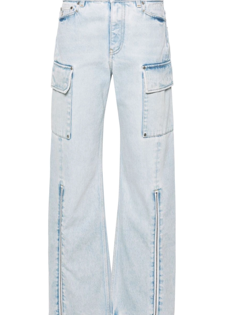 Affordable jeans cargo Stella wide-leg Women mid-rise McCartney 0708